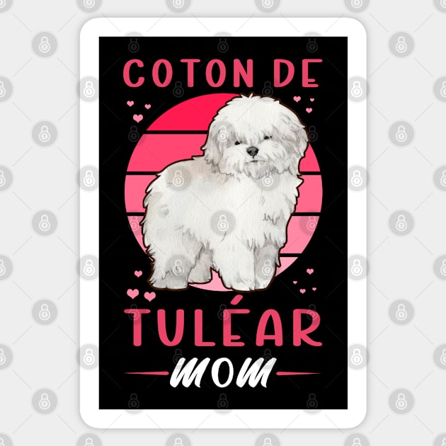 Coton de Tuléar Mom | Dog Owner Sticker by Streetwear KKS